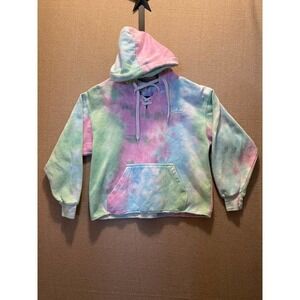 Exist Hoodie Women's Small Tye Dye